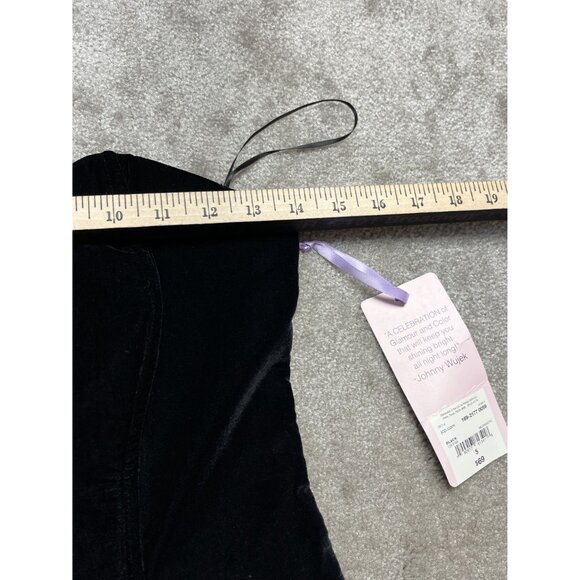 Johnny Wujek For JCPenney Black Strapless Velvet Corset Top Size 5 Holiday Party - Picture 8 of 9